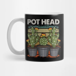 Funny Pot Head Gardening & Plant Pun Mug